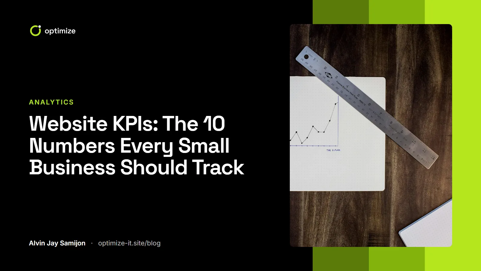 Hand-drawn line graph with a ruler and pens